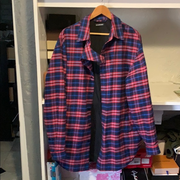 balenciaga flannel
